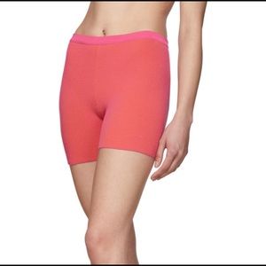 Jacquemus Pink and Orange Arancia Biker Shorts